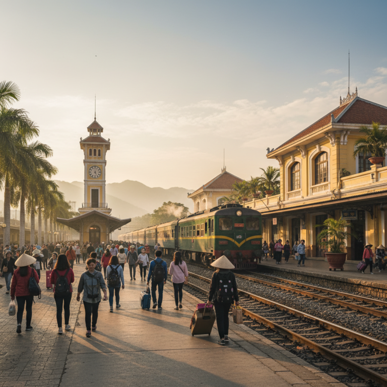 Vé tàu Tết 2026 — kinh nghiệm canh giờ mở bán